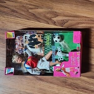Mattel Soccer Barbie NIB 20151